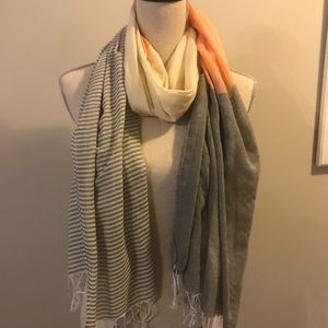 Striped scarf